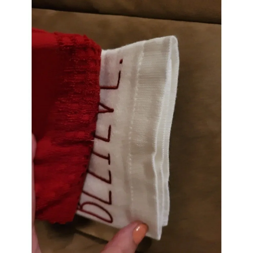 Rae Dunn Christmas towels set of 3 joy believe merry red white green